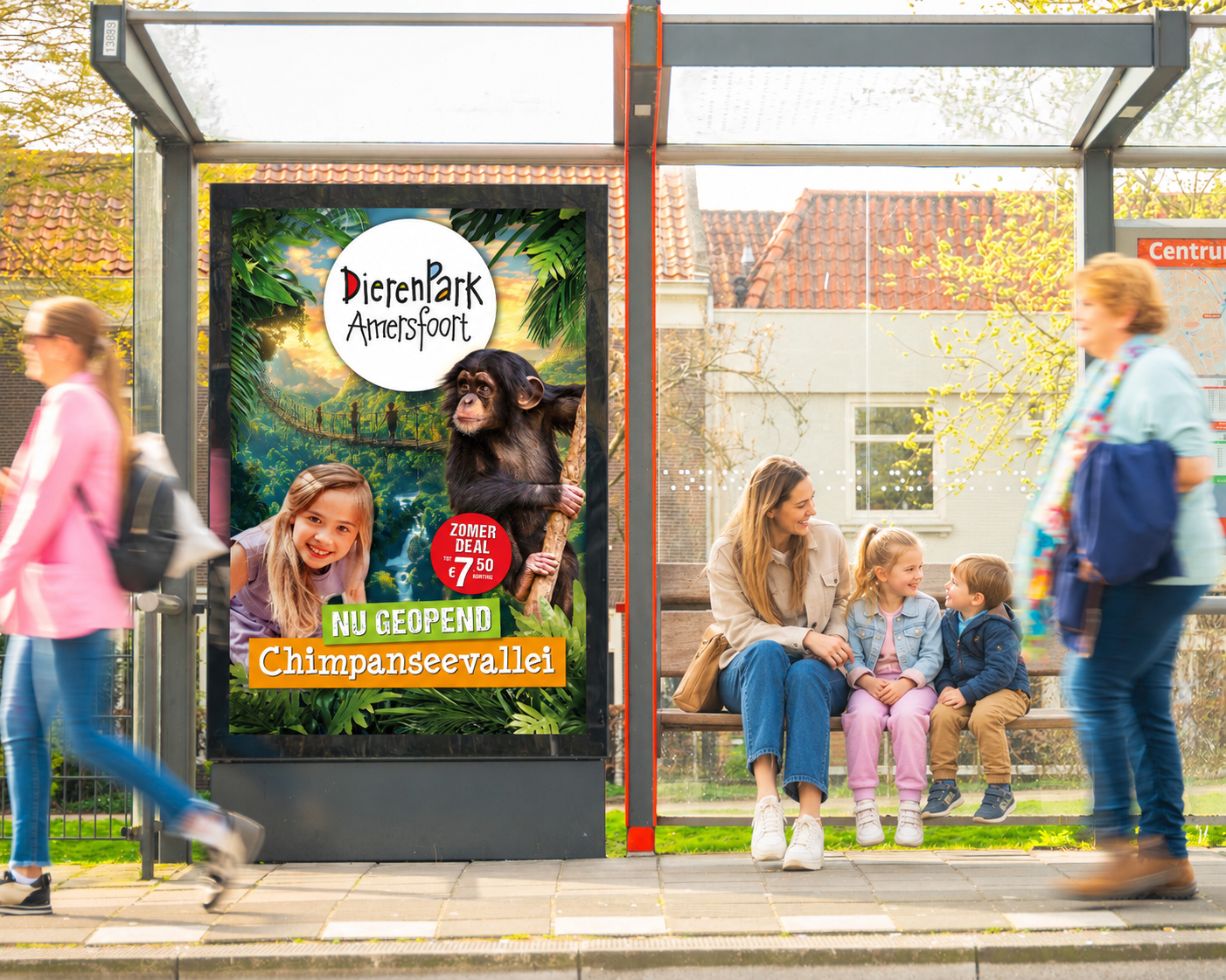 Buitenreclame van Dierenpark Amersfoort