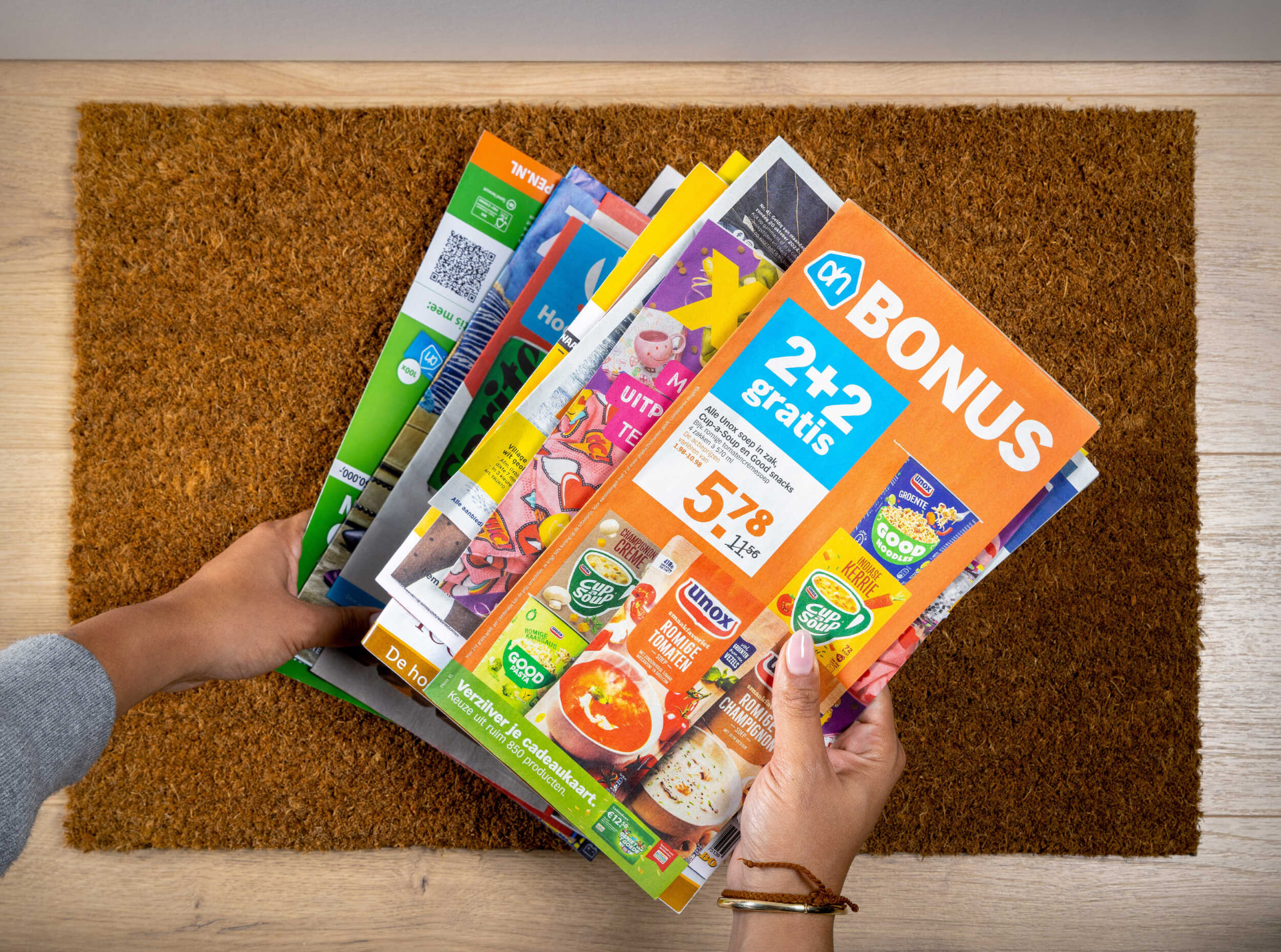 Printmedia en huis-aan-huisfolders als onderdeel van de mediamix
